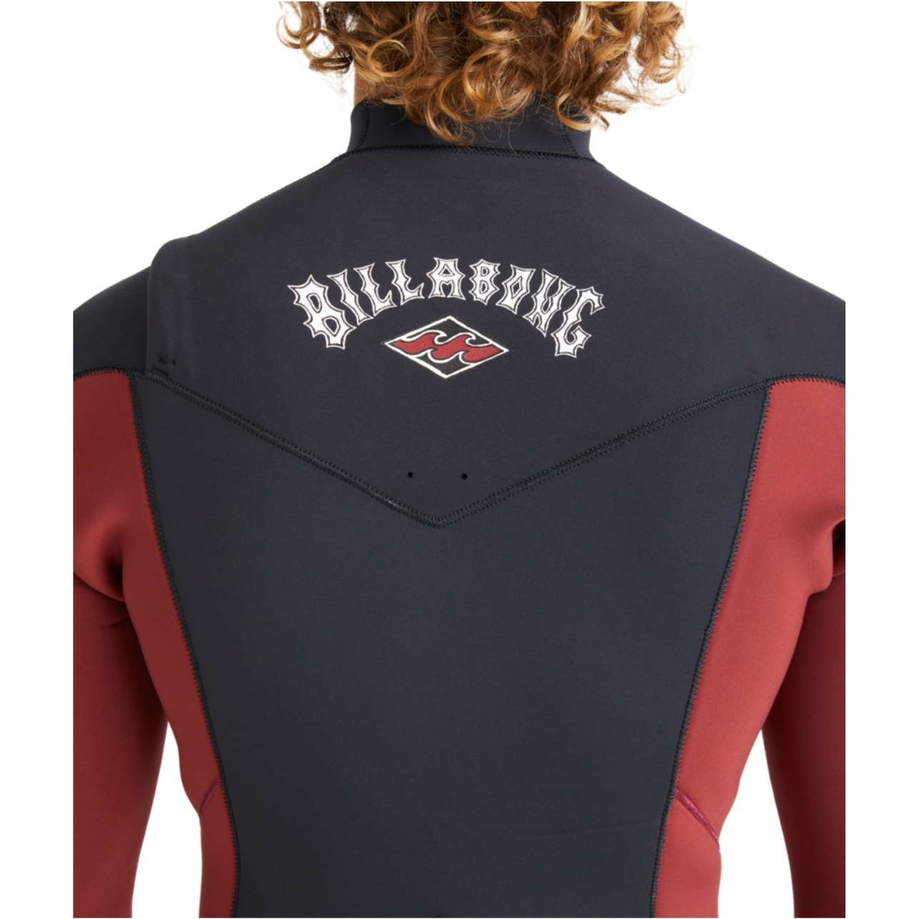 2025 Billabong Herre Absolute Naturlig 4/3mm Våddragt Chest Zip ABYW100258 - Burnt Henna